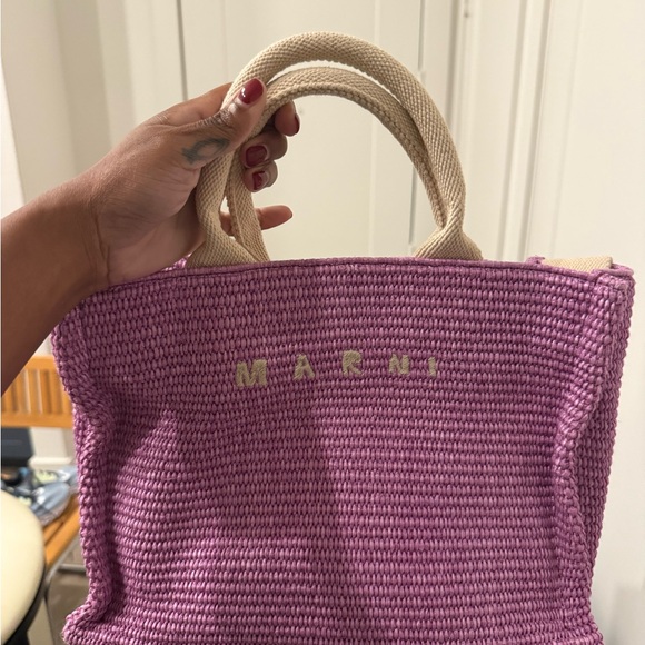 Authentic Marni Logo Tote - Picture 5 of 6